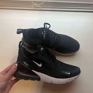 Nike Air Max 270 Black and White Sneakers